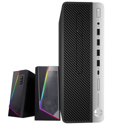 HP Refurbished (Good) - Prodesk 600 G3 Sff Business Desktop PC Computer (Core I5 - 6Th Gen/ 16GB Ram/ 1Tb SSD/ Windows 10 Pro/ RGB Speaker) Intel