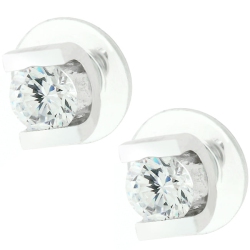 JGI Brilliant Set Cubic Zirconia Earrings