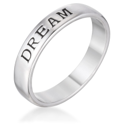 JGI Dream Rhodium Eternity Band In Multicolor