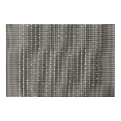 MAISON CONCEPTS Vinyl Cotton Placemat Pinstripe Sage - Set Of 12 In Green