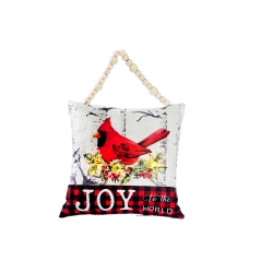 MAISON CONCEPTS Christmas Led Mini Pillow Beaded Hanger