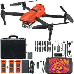 AUTEL ROBOTICS Evo Ii Dual 640T Enterprise Bundle V3, 640 51230Fps Thermal Imaging Sensor＆8K Visual Camera, 10+ Multiple Temperature Measurement