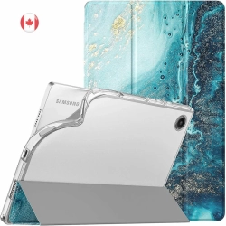 KEEGUARD Galaxy Tab A8 Case 2021/2022 10.5 Inch Sm-X200/sm-X205 - Slim Tpu Translucent Frosted Back Cover \w Auto Wake/sleep Feature for Samsung A8