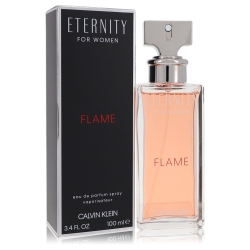 FRAGRANCEX Eternity Flame By Calvin Klein Eau De Parfum Spray 3.4 OZ for Women