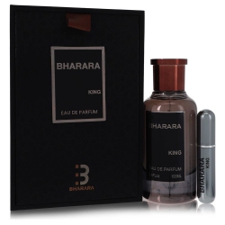 FRAGRANCEX Bharara King By Bharara Beauty Eau De Parfum Spray + Refillable Travel Spray 3.4 OZ for Men