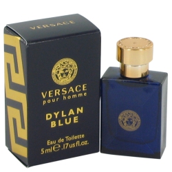 FRAGRANCEX Versace Pour Homme Dylan By Versace Mini Edt .17 OZ for Men In Blue