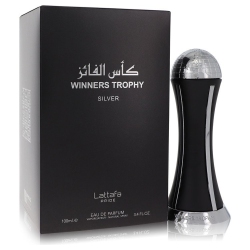 FRAGRANCEX Lattafa Pride Winners Trophy By Lattafa Eau De Parfum Spray 3.4 OZ for Men In Silver