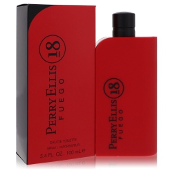 FRAGRANCEX Perry Ellis 18 Fuego By Perry Ellis Eau De Toilette Spray 3.4 OZ for Men