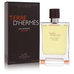 FRAGRANCEX Terre D'hermes Eau Intense Vetiver By Hermes Eau De Parfum Spray 3.3 OZ for Men