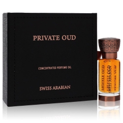FRAGRANCEX Swiss Arabian Private Oud By Swiss Arabian Concentrated Perfume Oil (Unisex) .4 OZ for Men