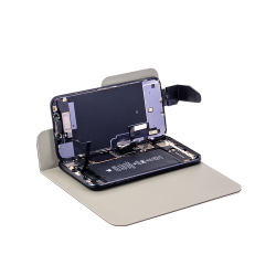 ESOURCE PARTS Replacement Wrepair Esd Screen Support Stand W/ Adjustable Arm for Phones (Grey)