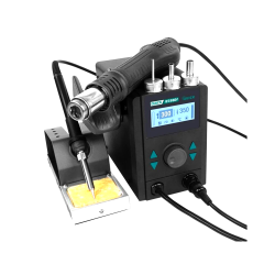 ESOURCE PARTS Replacement Quick 8586D+ 2 In 1 Hot Air Gun Lead-Free Soldering Station