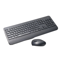 UNCAGED ERGONOMICS Km1 Wireless Keyboard And Mouse (Black)