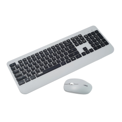 UNCAGED ERGONOMICS Km1 Wireless Keyboard And Mouse Combo (Grey)