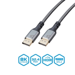 BLUEDIAMOND Pro 8K Ultra HD Display Port Cable 3M (10Ft)