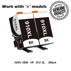 BESTONER [New Chip] 2 Compatible Replacement for HP 910 Xl Ink Cartridges 910Xl High Yield - Officejet 8010E 8012 8013 8014 8015E 8017 8018 8020