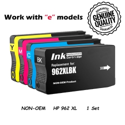 BESTONER [New Chip] 1 Set Compatible HP 962 Xl Ink Cartridges 962Xl High Yield - HP Officejet Pro 9010 9015 9016 9018 9020 9025 9028 9019E 9022E 9013