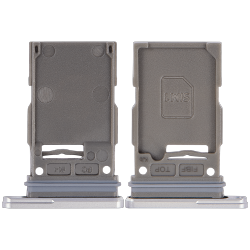 ESOURCE PARTS Replacement Single Sim Card Tray Compatible With Samsung Galaxy Z Fold 3 5G (Phantom Silver)