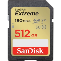 SANDISK 512GB Extreme Sdxc Memory Card - (Sdsdxvv-512G-Gncin)