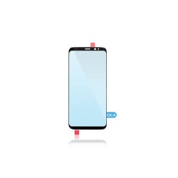 ESOURCE PARTS Replacement Front Glass With Oca Pre-Installed Compatible for Samsung Galaxy S8 (Black) (125 Um)