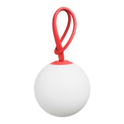 FATBOY Bolleke Portable & Wireless Led Hanging Lamp In Red