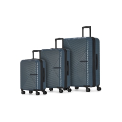 BUGATTI Berlin 3 Piece Luggage Set - In Blue