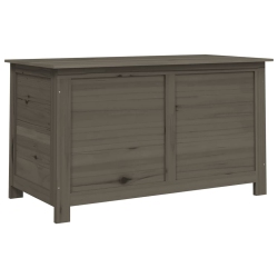VIDAXL Outdoor Cushion Box Anthracite 100X50X56 Cm Solid Wood Fir