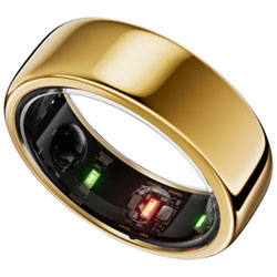 Oura Ring Gen3 - Horizon - Size 8 - Gold | Best Buy Canada