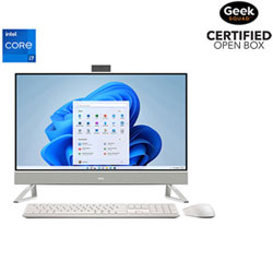 Open Box - Dell Inspiron 27” All-in-One PC - White (Intel Core i7 
