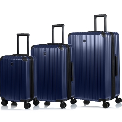 CHAMPS Element Collection 3PC Expandable Hardside Luggage Set