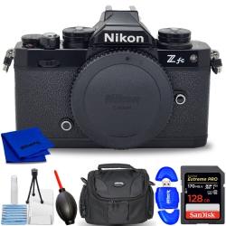 NIKON Zfc Mirrorless Camera (Body Only, Black) 1671 - 7PC Accessory Bundle