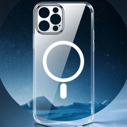 KEEGUARD Clear Tpu Case for Iphone 15 Plus | Magsafe Charging Compatible, Back Glass & Camera Lens Protector + Free Glass Screen Protector