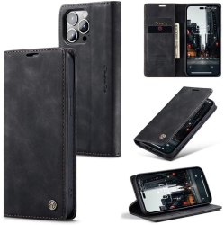 CASEME for Iphone 15 Wallet Case Soft Pu Leather Flip Case Magnetic Stand Flip Protective Cover Leather Case With Id & Credit Card Slots Holder Case