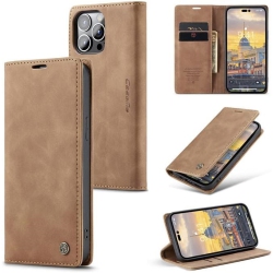 CASEME for Iphone 15 Wallet Case Soft Pu Leather Flip Case Magnetic Stand Flip Protective Cover Leather Case With Id & Credit Card Slots Holder Case