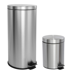 HAPPIMESS Oscar Step-Open Trash Can With Mini Trash Can