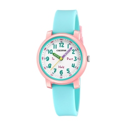 CALYPSO BY FESTINA Educational Kids Watch for Boys & Girls, Analog Time Teacher Watch for Children, Easy to Read And Learn to Tell Time. Perfect For