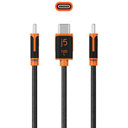 Câble De Chargement Et De Synchronisation Usb-C De 100 W De J5Create (Jucx25L18)