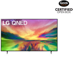 Open Box - LG 86" 4K UHD HDR QNED webOS Smart TV (86QNED80URA) - 2023 - Dark Meteor Titan