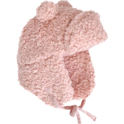 CALIKIDS Teddy Bear Aviator Winter Baby Hat - Cream (Small, 9-18 Months) In Multicolor