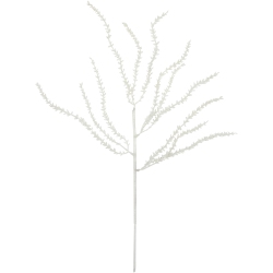 NORTHLIGHT 27" Glittered Weeping Christmas Spray In White