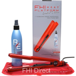 FHI Heat Platform Tourmaline Ceramic Pro Hair Styling Flat Iron, 1 Inch