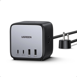 UGREEN Diginest Cube Power Strip (3 Ac Outlets + 65W 2A2C)