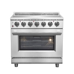FORNO Massimo 36-Inch Freestanding Chef Door Electric Range