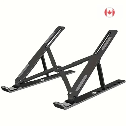 GENER Ergonomic Laptop Stand for Desk | Adjustable Computer Stand With 7 Angles | Portable Laptop Riser Holder for 10-15.6" Laptops & Ipads