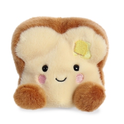 AURORA Palm Pals 5" Buttery Toast Stuffed Animal