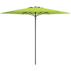 CORLIVING Contemporary 7.5 Ft. Deluxe Beach Umbrella - Lime In Green