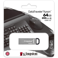 KINGSTON 64GB USB 3.2 Metal Casing Flash Drive
