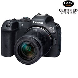 Boîte Ouverte - Appareil Photo Sans Miroir Eos R7 De Canon Avec Objectif 18-150 Mm Stm