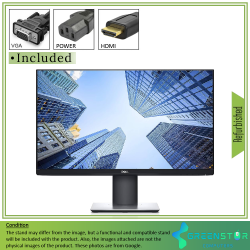 DELL Refurbished(Good) - P2419H 24" Widescreen 1920X1080 Fhd Ultrathin Bezel Led-Backlight Lcd Ips Monitor