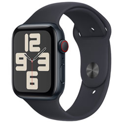 Apple Watch Se (Gps + Cellular) Avec Boîtier De 44 Mm En Aluminium Minuit Et Bracelet Sport Minuit Par Rogers - Moyen/grand - Financement Mensuel